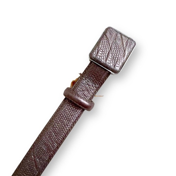 Lauren Ralph Lauren taupe leather belt - Picture 2 of 3